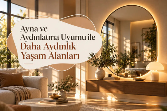 Ayna ve Aydınlatma Uyumu ile Daha Aydınlık Yaşam Alanları