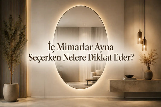 İç Mimarlar Ayna Seçerken Nelere Dikkat Eder?
