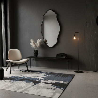 Foça Asimetrik Duvar Aynası - Modern Dekoratif Ayna