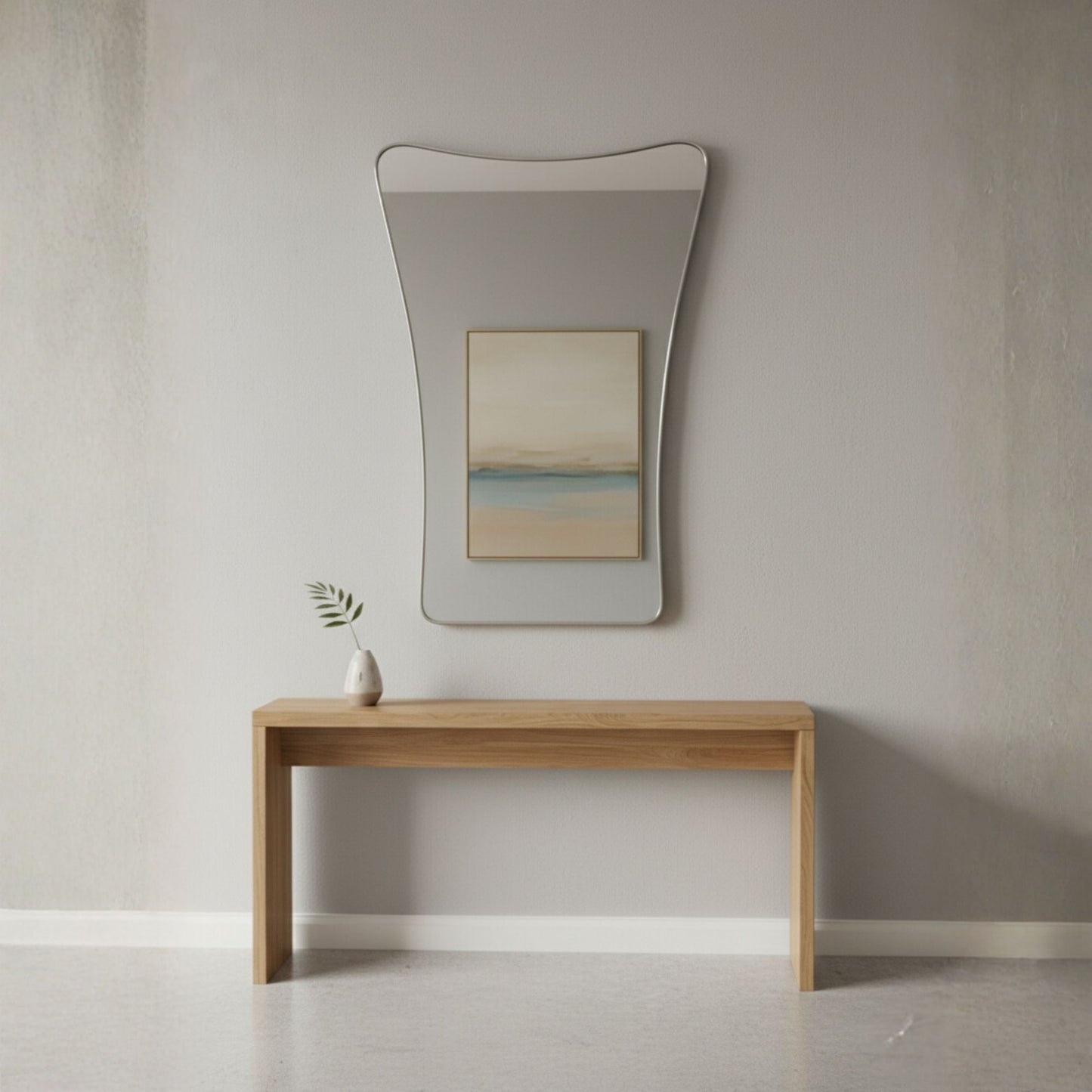 İskele Asimetrik Dekor Aynası