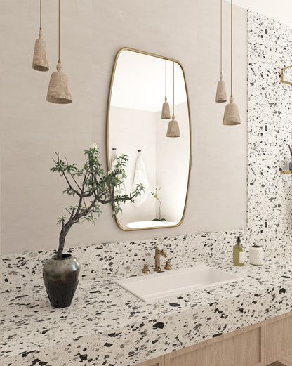 Kadıköy Asimetrik Duvar Aynası - Modern Dekoratif Ayna | KankenHome