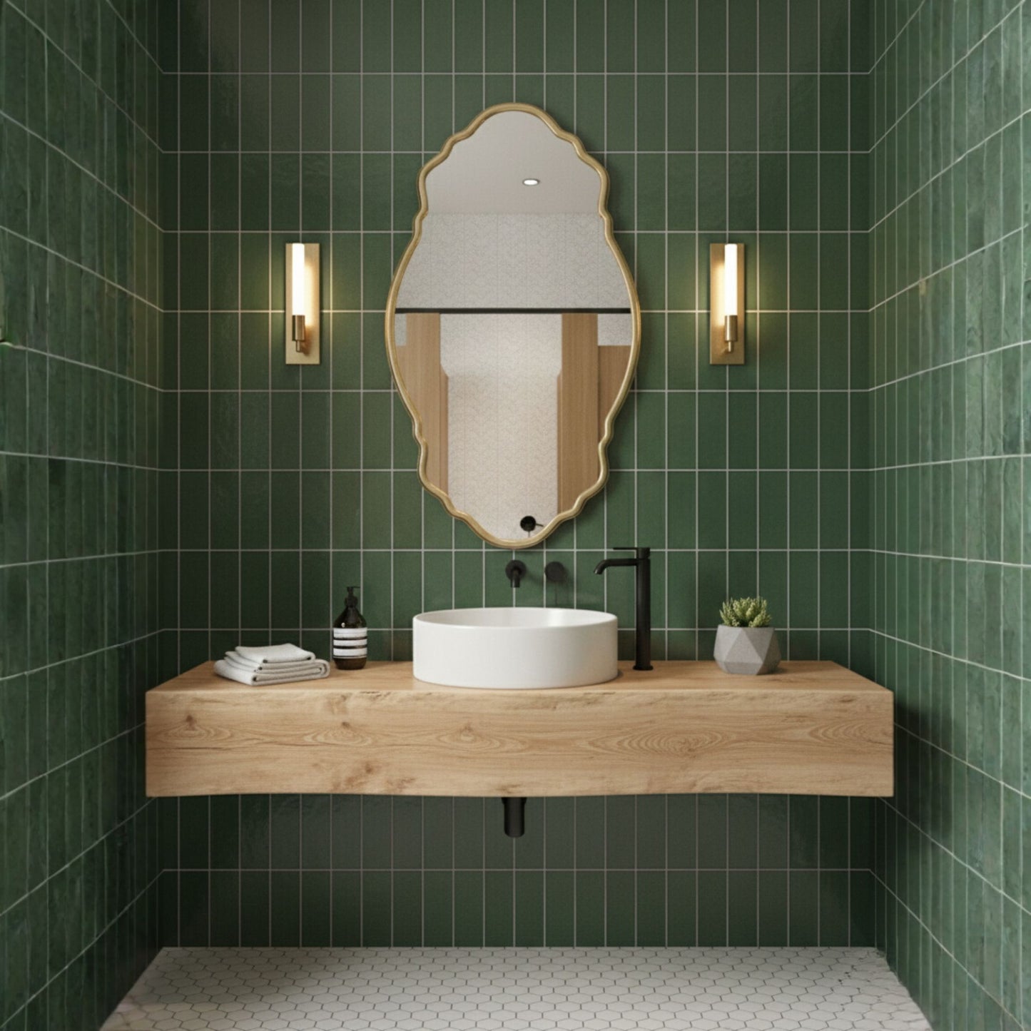 Foça Asimetrik Duvar Aynası