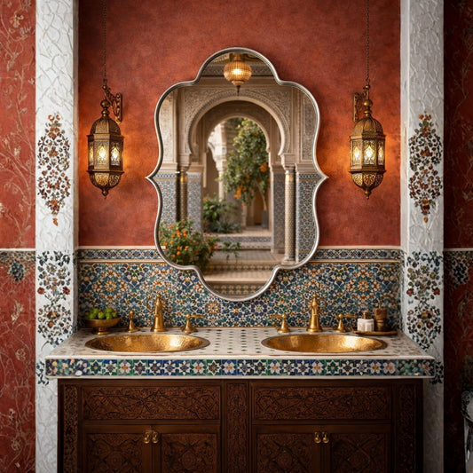 Kazablanka Asimetrik Duvar Aynası