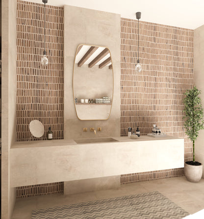 Kadıköy Asimetrik Duvar Aynası - Modern Dekoratif Ayna | KankenHome