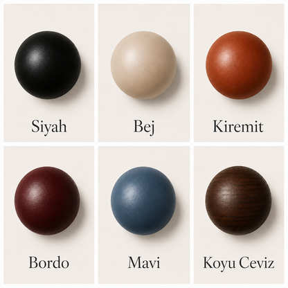 Dekoratif Eklentili Asimetrik Duvar Aynası
