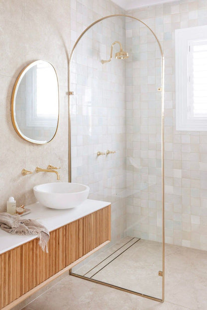 Elma Model Duvar Aynası - Asimetrik Dekoratif Ayna | KankenHome