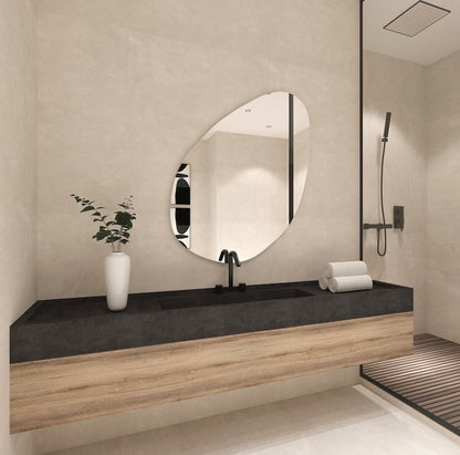Kanlıca Model Dekoratif Duvar Aynası - Asimetrik Ayna | KankenHome