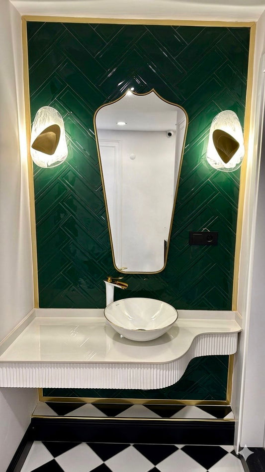 Itana Düzensiz İtalyan Tarzı Duvar Aynası