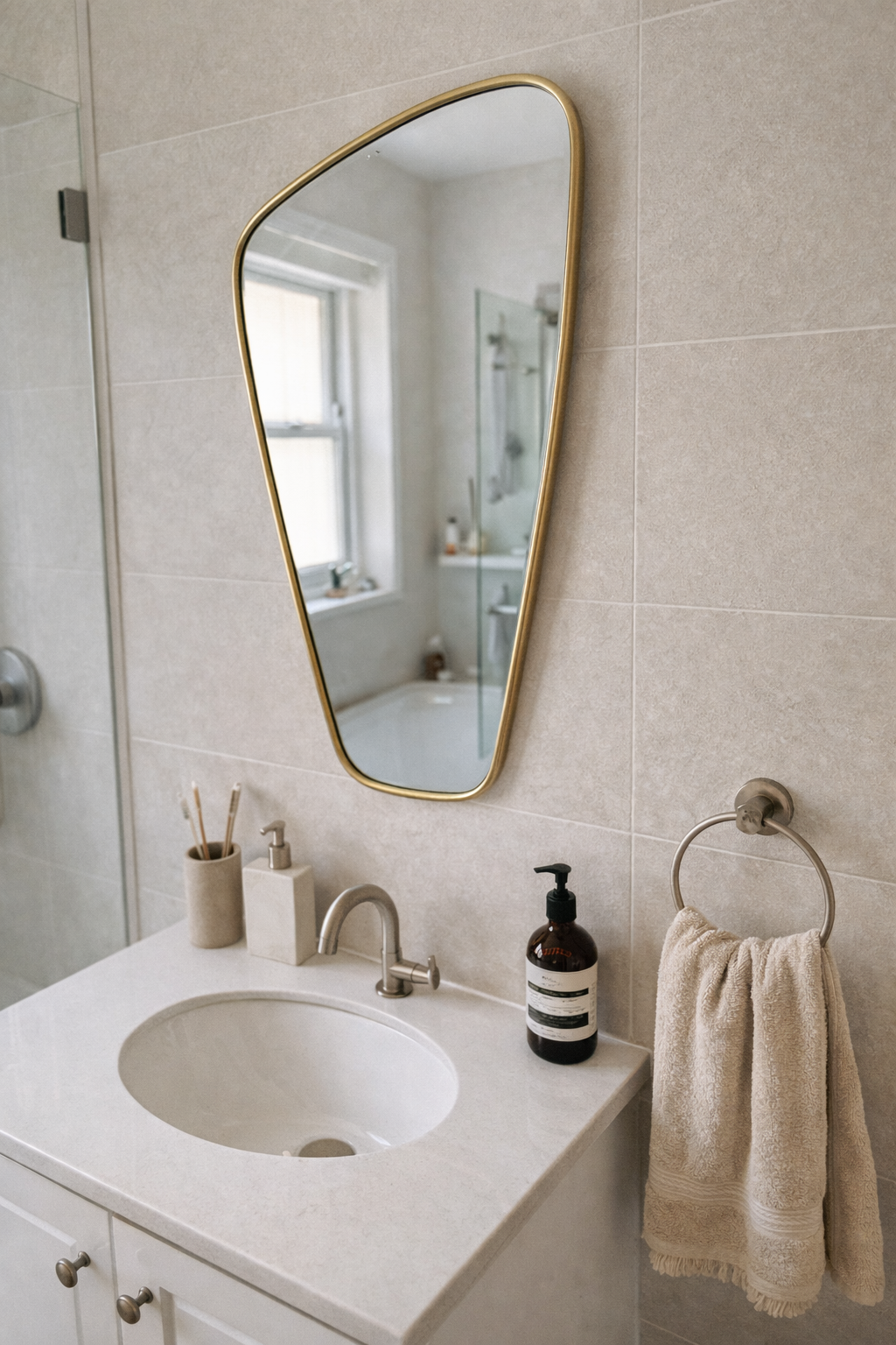 Wedel Estetik Görünümlü Zarif Duvar Aynası