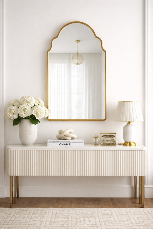 Mara Asimetrik Duvar Aynası - Modern Dekoratif Ayna